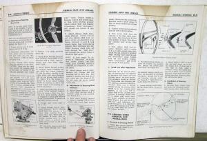 Original 1963 Buick Dealer Chassis Service Shop Manual Skylark Special Deluxe