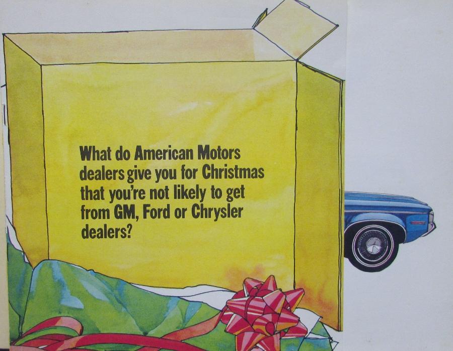 1971 AMC Matador Ambassador and Wagons American Motors Sales Brochure Original