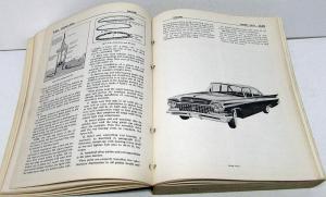 Original 1959 Buick Dealer Chassis Service Shop Manual Le Sabre Invicta Electra