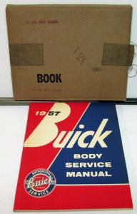 1957 Buick Body Service Shop Manual Special Century Super Roadmaster NOS NIB