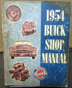 Original 1954 Buick Service Shop Manual Special Century Super Roadmaster Skylark