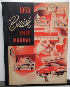 Original 1950 Buick Service Shop Manual Special Riviera Super Roadmaster Repair
