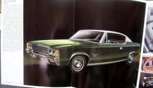 1972 American Motors AMC Ambassador Color Military Sales Brochure Folder