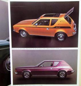 NOS 1972 American Motors Gremlin Color Sales Brochure Folder