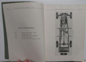 Original 1934 Buick Dealer Service Shop Manual Series 40 Repair Coupe Sedan Rare