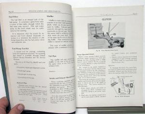 Original 1932 Buick Shop Manual Series 50 60 80 90 Specifications & Adjustments