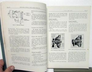 Original 1932 Buick Shop Manual Series 50 60 80 90 Specifications & Adjustments