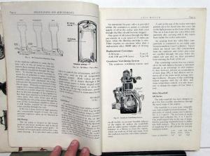 Original 1931 Buick Shop Manual Series 50 60 80 90 Specifications & Adjustments