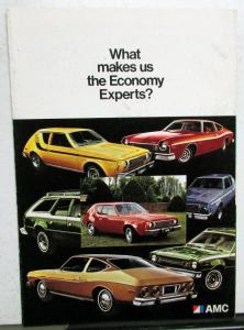 1974 AMC Gremlin & Matador Color Sales Brochure MAILER Original