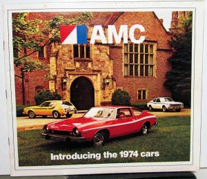 1974 AMC Gremlin Hornet Javelin AMX Matador Ambassador Full Line Sale Brochure