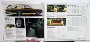 1974 AMC Gremlin Hornet Javelin AMX Matador Ambassador Full Line Sale Brochure