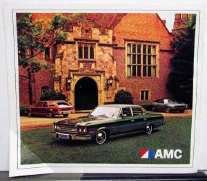 1974 AMC Gremlin Hornet Javelin AMX Matador Ambassador Full Line Sale Brochure