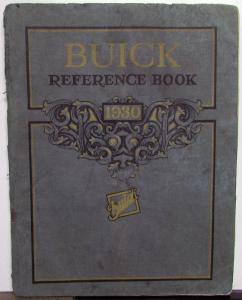 1930 Buick Shop Service Reference Owners Manual Series 40 50 60 Repair