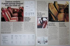 1975 AMC Pacer DL X Salesmans Guide Comparison Sales Brochure Original