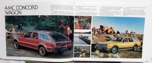 1978 AMC Concord Pacer Gremlin AMX Matador Color Sales Brochure 2nd Edition