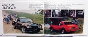 1978 AMC Concord Pacer Gremlin AMX Matador Color Sales Brochure 2nd Edition
