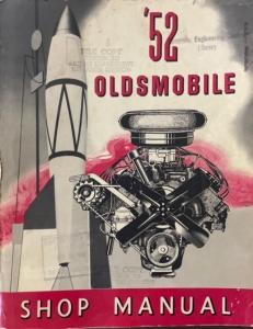 1952 Oldsmobile Dealer Service Shop Manual Repair Deluxe 88 Super 88 98