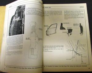 1950 Oldsmobile 98 Series Dealer Service Shop Manual Supplement Waterleak Repair