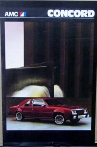 1979 AMC Concord FRENCH TEXT Original Color Sales Brochure Folder