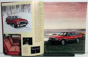 1980 AMC Eagle Sedans and Wagons 4x4 Color Sales Brochure Original