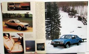1980 AMC Eagle Sedans and Wagons 4x4 Color Sales Brochure Original