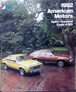 1982 American Motors Spirit Concord Eagle 4WD Sales Brochure Original