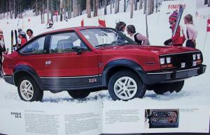 1982 American Motors Spirit Concord Eagle 4WD Sales Brochure Original