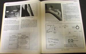 1974 Oldsmobile Service Shop Manual Supplement Sun Roof Toronado