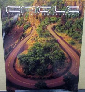 1991 Eagle Talon Premier Summit Chrysler Jeep Sales Brochure Original XL Version