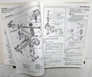 1992 Pontiac Service Shop Manual Firebird Trans Am T/A Formula Repair Original