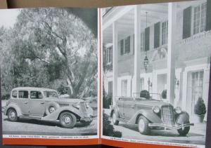 1936 Auburn Motor Cars 654 & 852 Models Sales Brochure Original