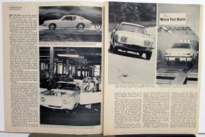 1966 Avanti II Motor Trend Reprint Article Road Test Brochure Original