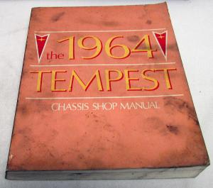 1964 Pontiac Tempest Dealer Chassis Service Shop Manual Le Mans Repair Original