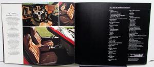 1975 Bricklin SV 1 Sports Car Color Sales Brochure Original