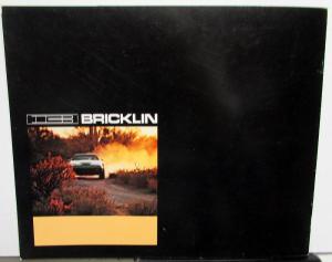 1975 Bricklin SV 1 Sports Car Color Sales Brochure Original