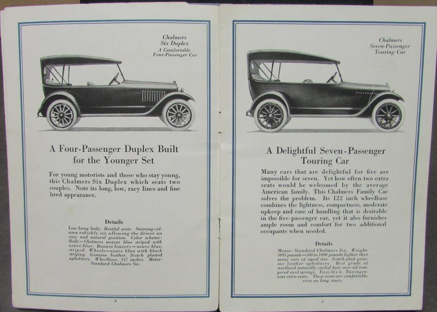 Original The Good Maxwell Car Sales Catalog 