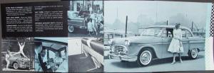 1960 Checker Taxi Original Sales Brochure Superba & Wagon Peach Cover