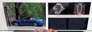 2003 Maserati Dealer Sales Brochure Coupe & Spyder Cambiocorsa English Text