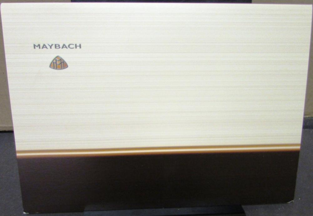 2005 Maybach Dealer Sales Prestige Portfolio Model 57 62