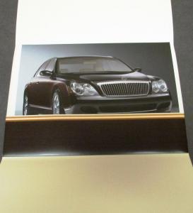 2005 Maybach Dealer Sales Prestige Portfolio Model 57 62
