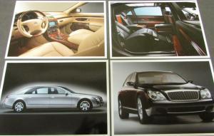 2005 Maybach Dealer Sales Prestige Portfolio Model 57 62
