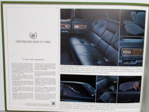 1970 Cadillac Fleetwood Seventy-Five 75 Dealer Prestige Sales Brochure Limo Nice