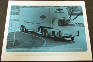 NOS 1966 Chevrolet Prestige Portfolio Truck Patents History Turbo-Titan III Rare