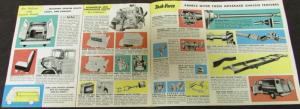 Original 1955 2nd Series Chevrolet Truck Sales Brochure Panel Sedan Delivery