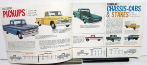 Original 1961 Chevrolet Truck Dealer Sales Brochure Pick-up C10 C20 C30 C40