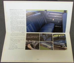 1973 Chrysler Dealer Stageway Coaches Sales Brochure Limo Stretched 12 Passenger