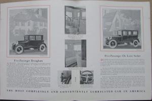 1923 Courier Closed Cars Sales Brochure From NY Auto Show ORIGINAL