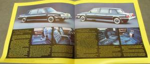 1984 Chrysler Dealer Executive Sedan Limo Sales Brochure