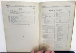 1923 Durant Model A22 4 Cylinder Original Parts Book Original