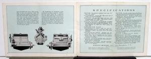 1923 Durant Six Cylinder Model Cars Sales Brochure Original